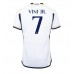Real Madrid Vinicius Junior #7 Hjemmedrakt 2023-24 Korte ermer